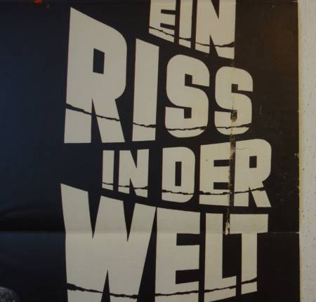 Ein Riss in der Welt originales deutsches Filmplakat